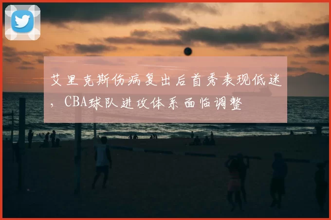 艾里克斯伤病复出后首秀表现低迷，CBA球队进攻体系面临调整