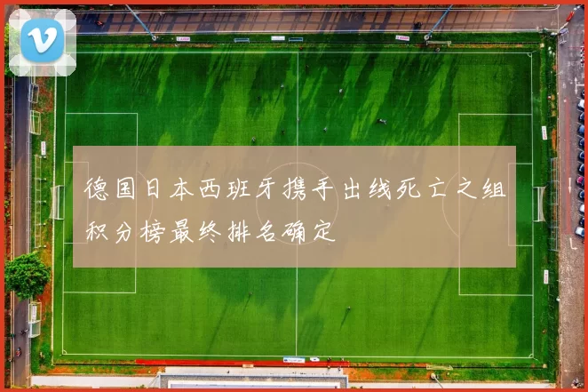 德国日本西班牙携手出线死亡之组积分榜最终排名确定